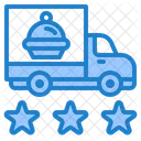 Lieferung Essen LKW Symbol