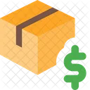 Lieferbox Dollar Box Dollar Paket Geld Symbol