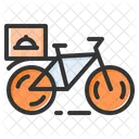 Lieferfahrrad  Symbol