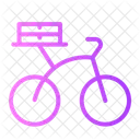 Lieferfahrrad  Symbol