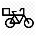 Lieferfahrrad  Symbol