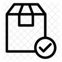 Lieferkontrolle  Symbol