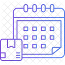 Lieferplankalender  Symbol