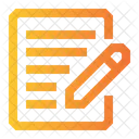 Lieferscheine Papier Dokument Symbol