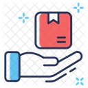 Lieferdienst Kurierdienst Paketdienst Symbol