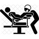 Geburt Entbindung Arzt Symbol