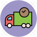 Lieferung Lieferwagen Service Symbol