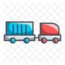 Lieferung Logistik Transport Symbol