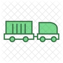 Lieferung Logistik Transport Symbol