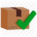 Lieferung abgeschlossen  Symbol