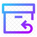 Lieferung-Rücksendung-  Symbol