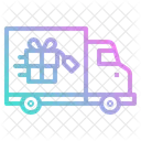 LKW Lieferung Transport Symbol