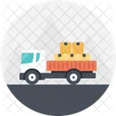 Transport Lieferung LKW Symbol