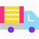 Lieferwagen Paketwagen Lieferwagen Symbol