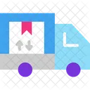 Lieferwagen Lieferwagen Kurierwagen Symbol