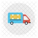 LKW Lieferung Fahrzeug Symbol