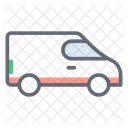 Lieferwagen Paketzustellung Fracht Symbol