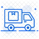 Versandauftrag Lieferwagen Versand LKW Symbol