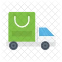 Lieferung LKW Einkaufen Symbol