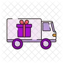 LKW Lieferung Paket Symbol