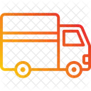 Logistik Lieferwagen Lastwagen Symbol