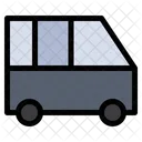 Lieferwagen Familienvan Kleinbus Symbol