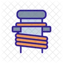 Festmachen Stopper Hafen Symbol