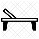 Liegestuhl Symbol