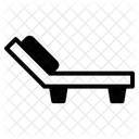 Liegestuhl Symbol