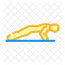 Kreuzheben Fitness Training Symbol