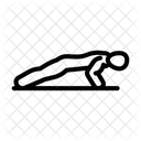 Kreuzheben Fitness Training Symbol