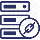Stockage De Donnees Creation De Liens Donnees De Creation De Liens Icône