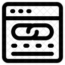 Lien Site Web Connexion Redirection Icône
