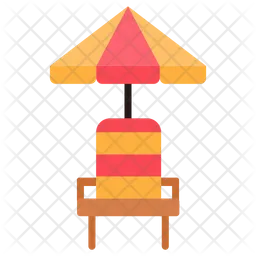 Life Guard Chair  Icon