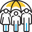 Life Insurance Life Insurance Guarantee Allowance Group Reinsurance Provision People Safety Icon