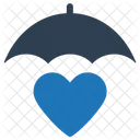 Heart Protection Insurance Life Icon