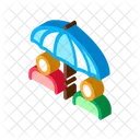 Human Umbrella Business Icon