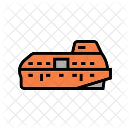 Lifeboat Boat  Icon