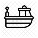 Lifeboat Refugees Humanitarian Aid Icon