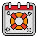 Buoy Safety Calendar Icon
