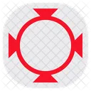 Lifebuoy Life Saver Lifeguard Icon