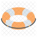 Lifebuoy Rescue Ring Safety Float Icon