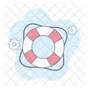 Lifebuoy Emergency Support Customer Support Icon