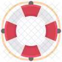 Lifebuoy Pirate Seafaring Icon