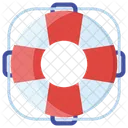 Lifebuoy Tyre Tube Swimming Tyre Icon