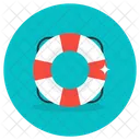 Lifebuoy Tyre Tube Swimming Tyre Icon