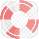 Lifebuoy Float Beach Icon