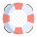 Lifebuoy Safety Rescue Icon
