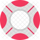 Lifebuoy Lifesaver Safety Icon