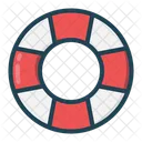 Lifesaver Lifeguard Support Icon